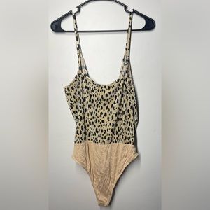 Wayf Cheetah Bodysuit